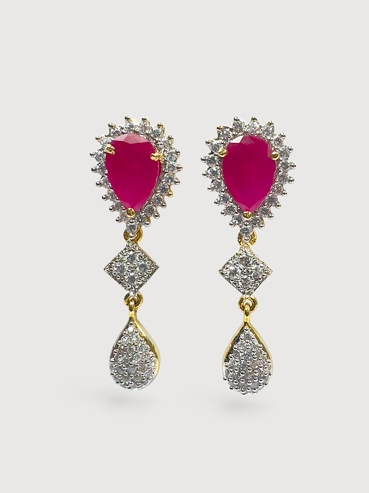 Nova Elegant Zircon Stone Drop earrings