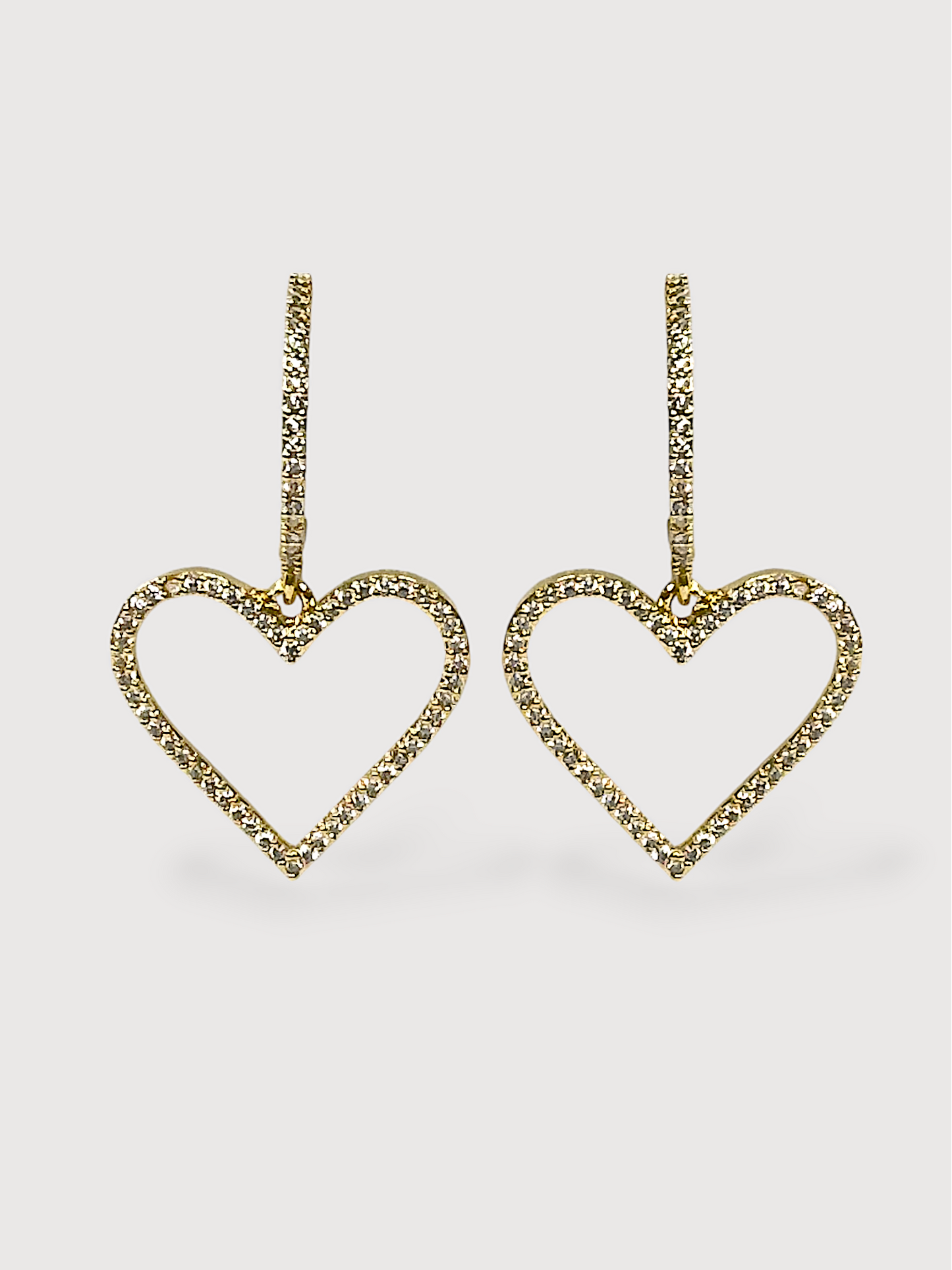 Amalia Heart Shaped Elegant Drop earrings